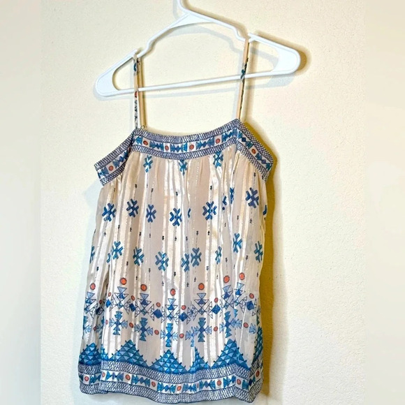 Joie Tops - Joie Silk Southwestern Print Top Size Medium